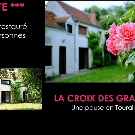 Villa La Croix des Granges à Montlouis-sur-Loire Extérieur photo
